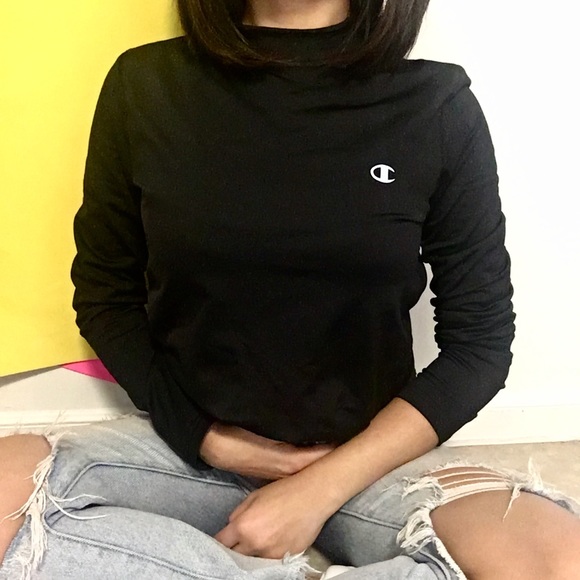 Champion Tops - CHAMPION Black Sweater
